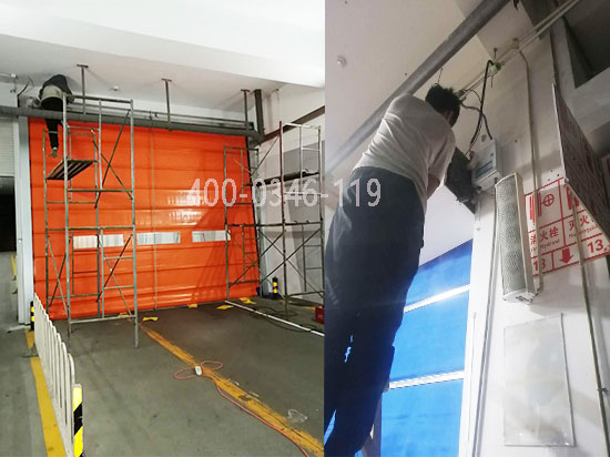 消防自動(dòng)卷簾門(mén)安裝